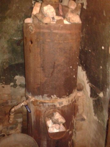 печка в бане